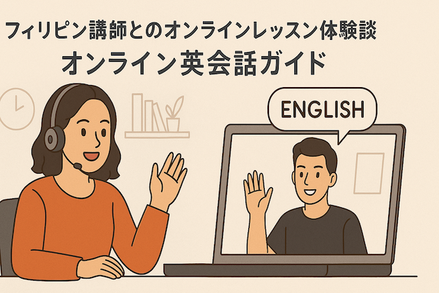 フィリピン講師とのオンラインレッスン体験談:オンライン英会話ガイド