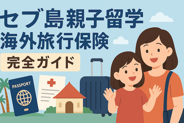 セブ島親子留学海外旅行保険完全ガイド