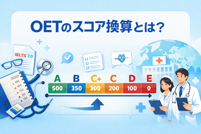 OETのスコア換算とは？（A〜Eの評価制度）