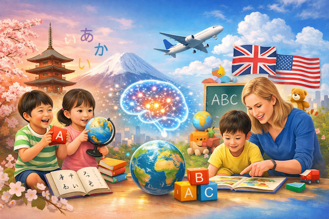 幼児の言語習得と臨界期とは 英語保育が効果的な理由