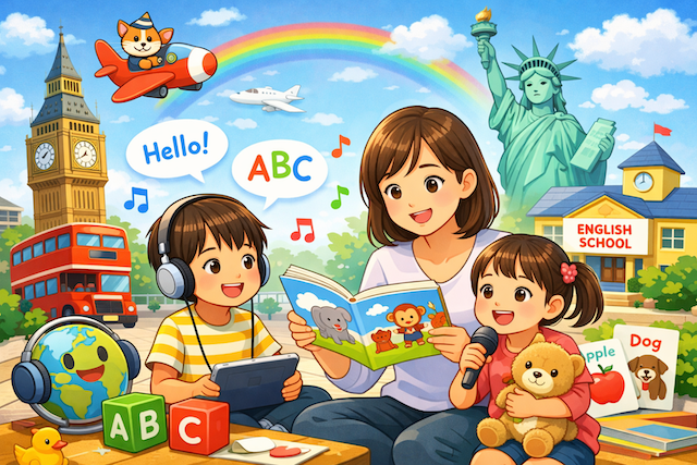 英語保育の成果が出る家庭の特徴【2026年完全ガイド】