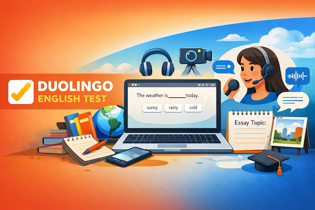 Duolingo English Testの試験内容と問題形式