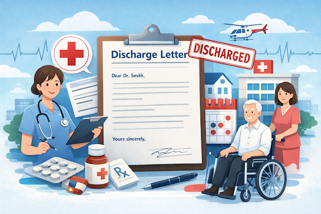 OET 退院レター Discharge Letterの書き方テンプレ【完全ガイド】