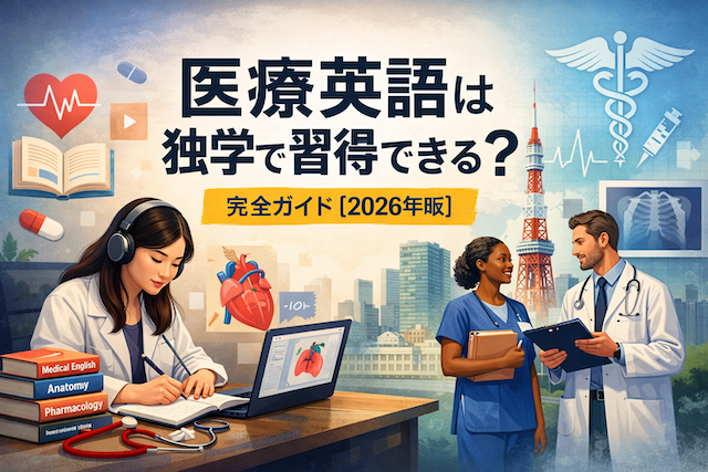 医療英語は独学で習得できる？