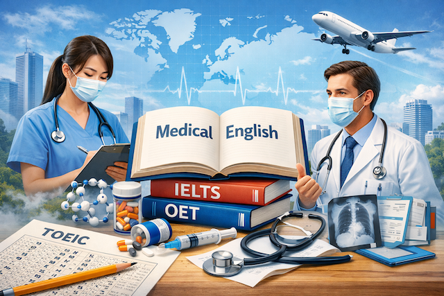 医療英語に必要な英語レベル【2026年完全ガイド】