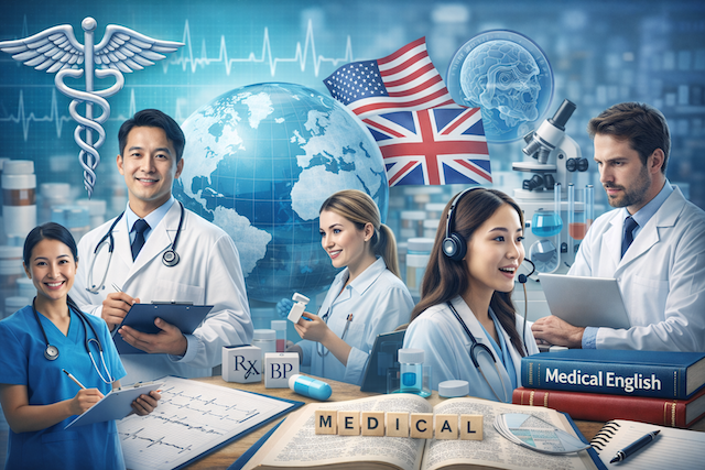 医療英語が必要な職種まとめ【2026年完全ガイド】