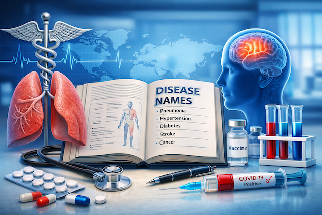 病名英語一覧：医療英語完全ガイド【2026年版】