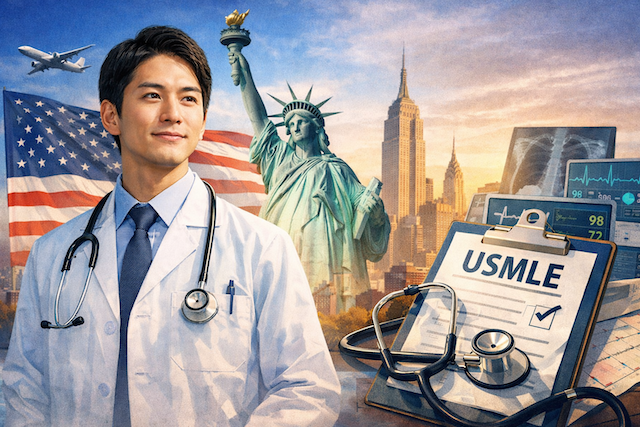 アメリカで医師として働くには？現実と難易度：医師留学ガイド2026