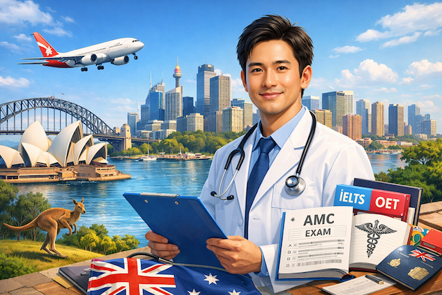 オーストラリアで医師として働く方法:医師留学ガイド2026
