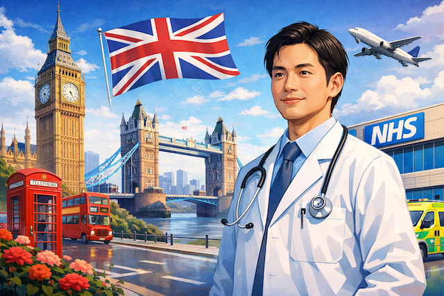 イギリスで医師として働く方法（NHS）: 医師留学ガイド2026