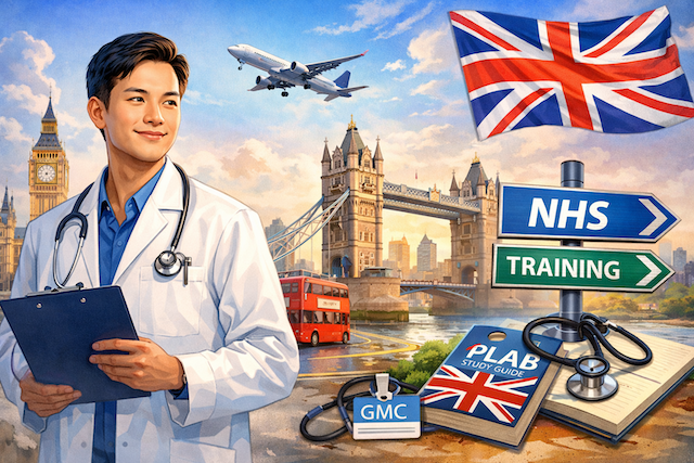 PLAB合格後のキャリアパス：イギリス医師留学ガイド2026