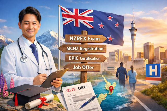 ニュージーランド医師登録の流れ：医師留学ガイド2026