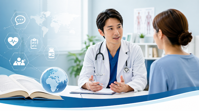 患者説明で使う英語フレーズ：医療英語ガイド【2026年版】