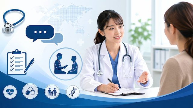 問診（History Taking）完全解説：医療英語ガイド【2026年版】