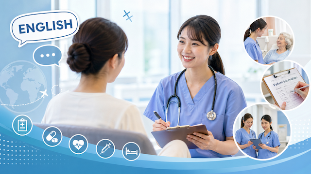 看護師の英会話シナリオ集：医療英語ガイド【2026年版】
