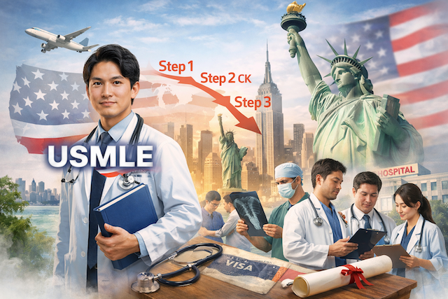 USMLE完全ガイド｜日本人医師向けロードマップ（医師留学ガイド）